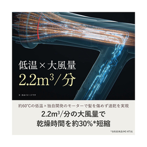 ヤーマン リフトドライヤー ホワイト HC-20W-1-イメージ2