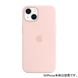 Apple MagSafe対応iPhone 13シリコーンケース チョークピンク MM283FE/A-イメージ1