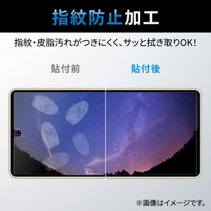 エレコム Google Pixel 7用ガラスフィルム 高透明 PM-P222FLGG-イメージ4