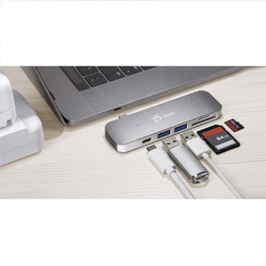 j5 create USB Type-C UltraDrive Mini Dock 6-in-1 マルチドック JCD388-イメージ4