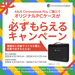 ASUS ノートパソコン Chromebook Plus CM34 Flip ジンク CM3401FFA-LZ0211-イメージ2