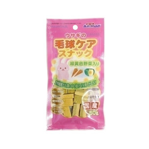 ドギーマンハヤシ ウサギの毛球ケアスナック 50g ｳｻｷﾞﾉｹﾀﾞﾏｹｱｽﾅﾂｸ50G-イメージ1