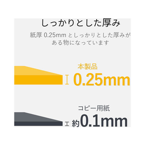 エレコム なっとく名刺 両面マット調 A4厚口 10面 F723912-MT-HMN2WNZ-イメージ7