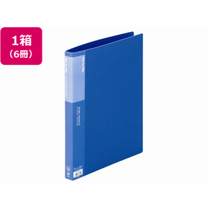 ビュートン リングバインダー A4タテ 30穴 背幅25mm ブルー 6冊 1箱(6冊) F836176-RB-A4-B-イメージ1