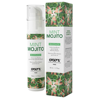 アジュマ exsens マッサージオイル MINT MOJITO(50ml) ホワイト ｴｸｾﾝｽﾏﾂｻ-ｼﾞｵｲﾙﾐﾝﾄﾓﾋ-ﾄ