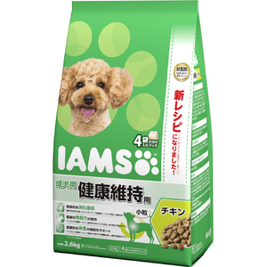 マースジャパンリミテッド アイムス 成犬用 健康維持用 チキン 小粒 2．6kg ｱｲﾑｽｾｲｹﾝﾖｳﾁｷﾝｺﾂﾌﾞ2.6KG-イメージ1