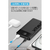 Anker モバイルバッテリー(10000mAh) Power Bank(10000mAh,12W,2-Port) ブラック A1237N11-イメージ5