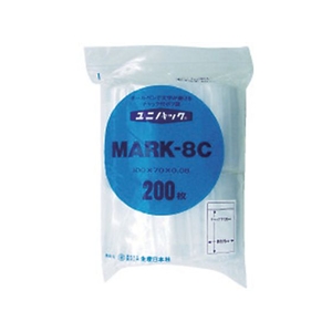 生産日本社（セイニチ） セイニチ/「ユニパック」 MARK-8H 240×170×0.08 100枚入 FC214GR-3667880-イメージ3