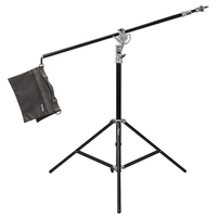 Phottix ライトスタンド Phottix SALDO シリーズ ブラック SALDO-395LIGHTSTAND