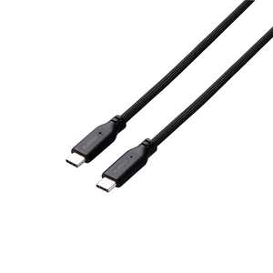 エレコム まとまるマグネットケーブル(USB Type-C - USB Type-C/100W対応)(1m) ブラック MPA-CC5PMG10BK-イメージ1