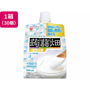 マンナンライフ クラッシュタイプの蒟蒻畑 プラス ヨーグルト味 150g 30個 FC581SR-イメージ1