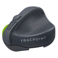 Swiftpoint 小型ワイヤレスマウス TRACPOINT グレー/ライムグリーン(ホイール) SM601