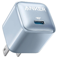 Anker 充電器 (20W) グレイッシュブルー A2637NG6