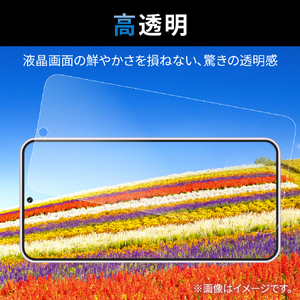 エレコム Galaxy S23用フィルム 衝撃吸収 指紋防止 高透明 PM-G231FLFPAGN-イメージ3