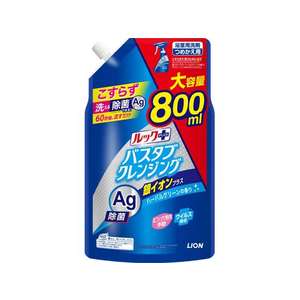 ライオン ルックバスタブクレンジング 銀イオンプラス ツメカエ 大サイズ 800mL FCA6794-イメージ1