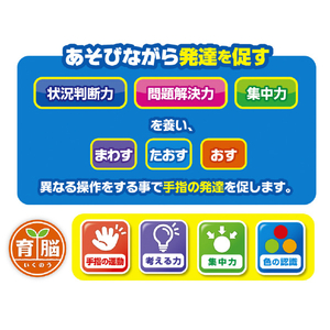 ジョイパレット アンパンマン すすめ!工事カー!アンパンマン育脳ドライブワールド APｲｸﾉｳﾄﾞﾗｲﾌﾞﾜ-ﾙﾄﾞ-イメージ5