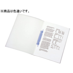 リヒトラブ ルーパーファイル A4タテ 2穴 100枚収容 乳白 25冊 1箱(25冊) F844649-F3006-5P-イメージ2