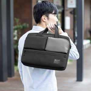 サンワサプライ カジュアルPCバッグ ブラック BAG-CA11BK-イメージ3