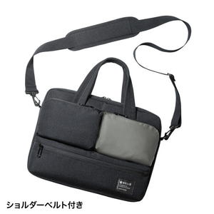 サンワサプライ カジュアルPCバッグ ブラック BAG-CA11BK-イメージ6