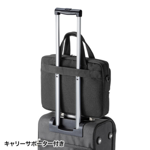 サンワサプライ カジュアルPCバッグ ブラック BAG-CA11BK-イメージ8