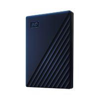 WESTERN DIGITAL Mac用ポータブルハードディスク USB-C&USB-A両対応 2TB My Passport for Mac WDBA2D0020BBL-JES1