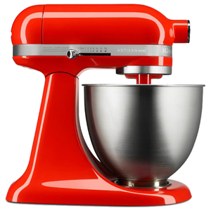 Kitchen Aid ミニスタンドミキサー(3．3L) アルチザンシリーズ ホットソース 9KSM3311XHT-イメージ1