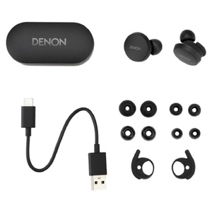 DENON 完全ワイヤレスヘッドフォン Denon PerL ブラック AHC10PLBKEM-イメージ5