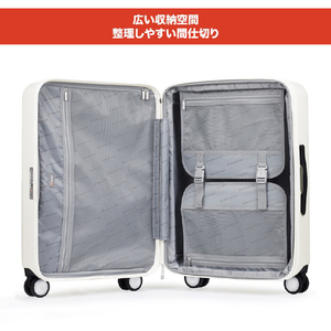 SWISS MILITARY スーツケース 66cm (74L) GENESIS(ジェネシス) ダークグレー SM-O324GRAY-イメージ5