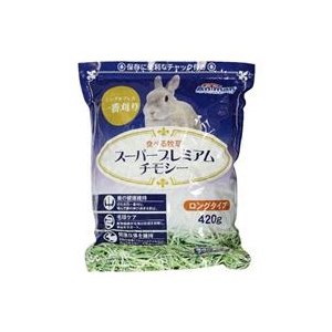 ドギーマンハヤシ 食べる牧草 スーパープレミアムチモシー 420g ミニアニマン ﾀﾍﾞﾙﾎﾞｸｿｳﾌﾟﾚﾐｱﾑﾁﾓｼ--イメージ1