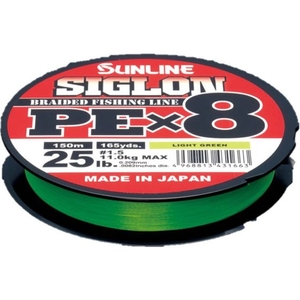 サンライン SIGLON PE X8 Lグリーン 150m #0.8 FCE6329-イメージ1