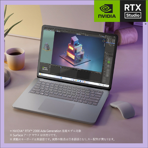 マイクロソフト Surface Laptop Studio 2  i7/32/1TB RTX 2000 Ada dGPU Office 2024 搭載 プラチナ EP2-19212-イメージ14