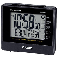 カシオ 目覚まし電波時計 e angle select CASIO CLOCK ブラック DQL-260KJ-1JF