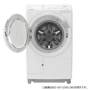 日立 【右開き】12．0kgドラム式洗濯乾燥機 ビッグドラム ホワイト BD-SV120KR W-イメージ14