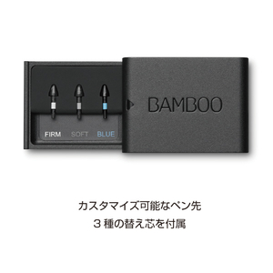 WACOM スタイラスペン Bamboo Ink Plus ブラック CS322AK0C-イメージ5