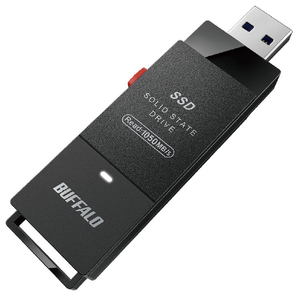 バッファロー USB3．2(Gen2)対応 TV録画 スティック TypeCコネクタ付属(1TB) ブラック SSD-SCH1.0U3-BA-イメージ7