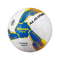 ミカサ サッカー 4号 検定球 手縫 ALMUNDO 青 FC649RV-FT451B-BLY