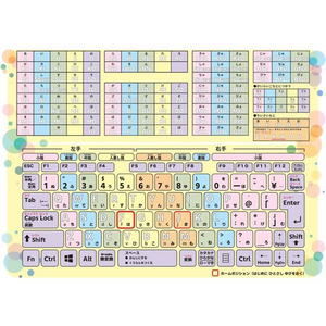 西敬 かき消しできる下敷き キーボード・ショートカットキー FCP2853-MO-7N-イメージ2