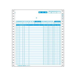 ヒサゴ 請求書 2P 10×11インチ 250セット入 FC925PX-GB68-イメージ1