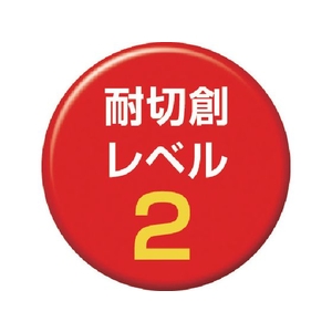 東和コーポレーション 耐切創手袋 ケブラーK-10G うす手 L FC491FL-4785711-イメージ2