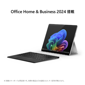 マイクロソフト SurfacePro(第11世代)SnapdragonXPlus/16/256Office2024搭載 Surface Pro プラチナ EP2-19223-イメージ2