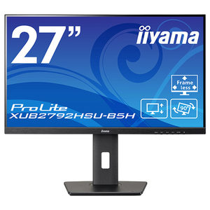 iiyama 27型液晶ディスプレイ ブラック XUB2792HSU-B5H-イメージ1