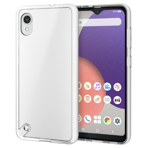 エレコム Galaxy A22 5G用ハイブリッドケース 極み シルキークリア PM-G217HVCKMCR-イメージ1