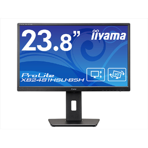 iiyama 23．8型液晶ディスプレイ ブラック XB2481HSU-B5H-イメージ1