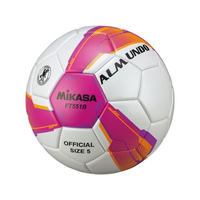 ミカサ サッカー 5号 検定球 貼り 芝用 ALMUNDO 桃 FC660RV-FT551B-PV