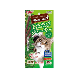 ペティオ またたびプラス またたびジャーキー かつお味 25g FCC9280-イメージ1