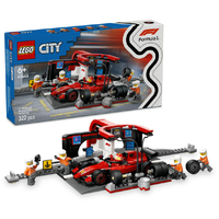 レゴジャパン LEGO シティ 60443 F1(R) Ferrari レースカーのピットイン 60443F1ﾌｴﾗ-ﾘﾚ-ｽｶ-ﾉﾋﾟﾂﾄｲﾝ