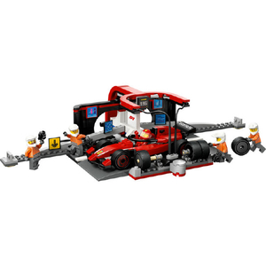 レゴジャパン LEGO シティ 60443 F1(R) Ferrari レースカーのピットイン 60443F1ﾌｴﾗ-ﾘﾚ-ｽｶ-ﾉﾋﾟﾂﾄｲﾝ-イメージ3