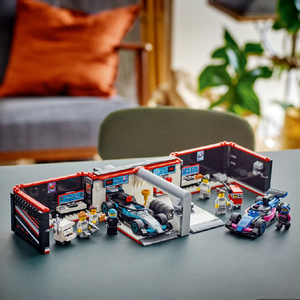 レゴジャパン LEGO シティ 60444 F1(R) Mercedes-AMG & Alpine レースカーガレージ 60444F1ﾒﾙｾﾃﾞｽｱﾙﾋﾟ-ﾇｶﾞﾚ-ｼﾞ-イメージ11