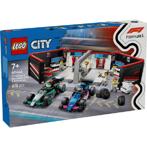 レゴジャパン LEGO シティ 60444 F1(R) Mercedes-AMG & Alpine レースカーガレージ 60444F1ﾒﾙｾﾃﾞｽｱﾙﾋﾟ-ﾇｶﾞﾚ-ｼﾞ-イメージ2