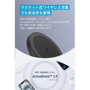 Anker ワイヤレス充電スタンド ブラック A25X1N11-イメージ5